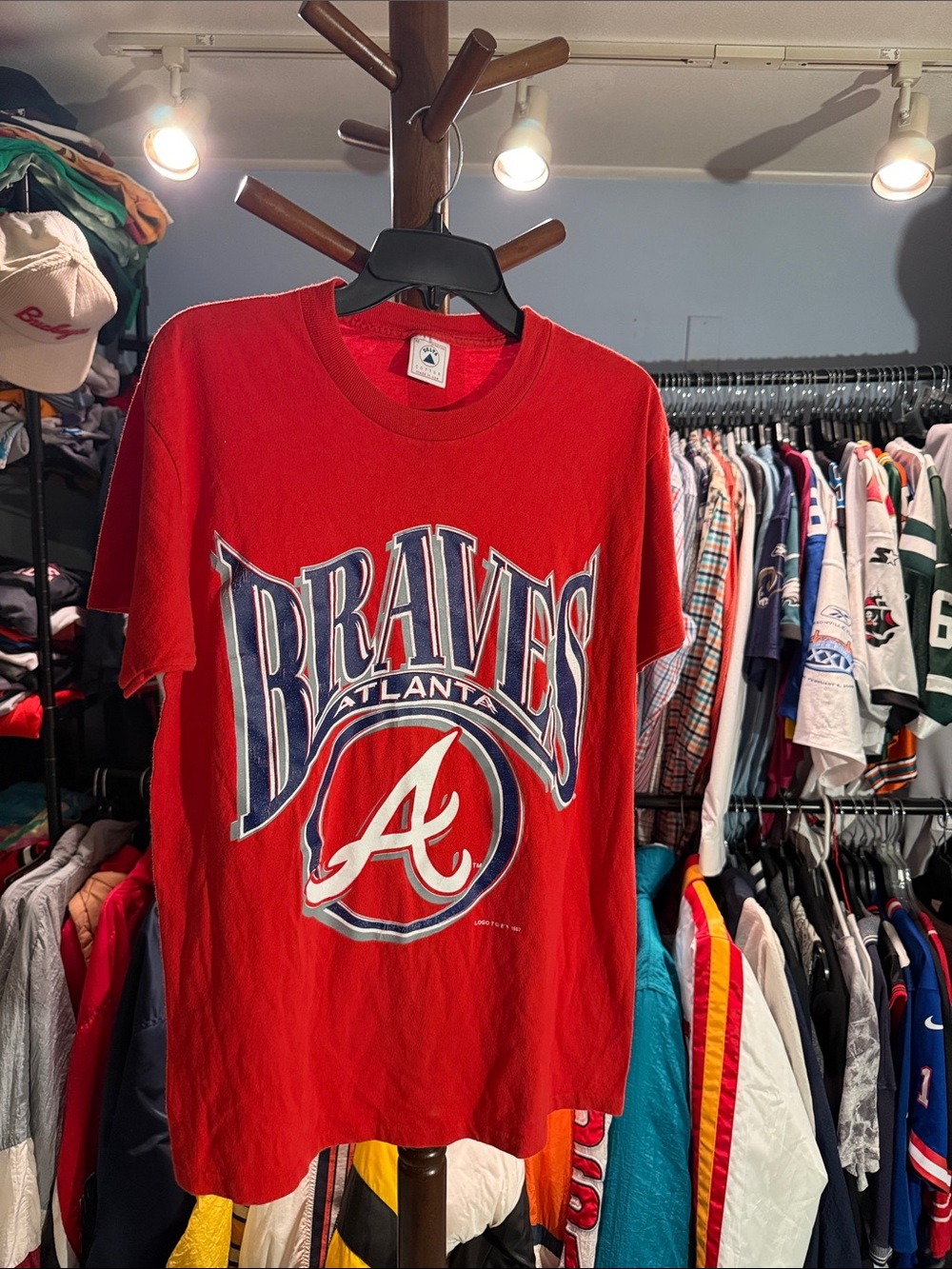 Atlanta Braves Vintage Tee - Logo 7